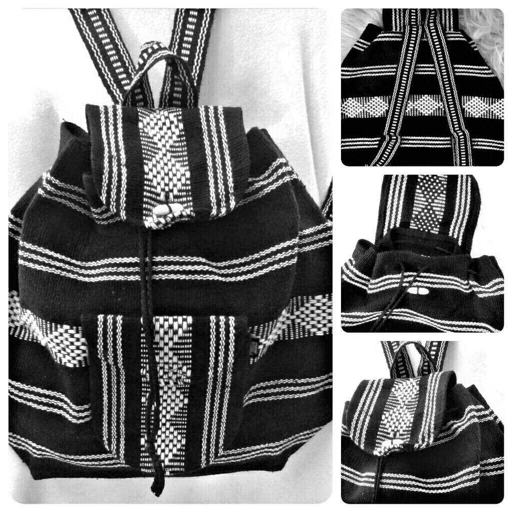 🎒 Mexican Boho Backpack